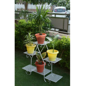 Elegant 6-Tier Metal Plant Stand