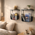 Metal Wall Shelf Organizer