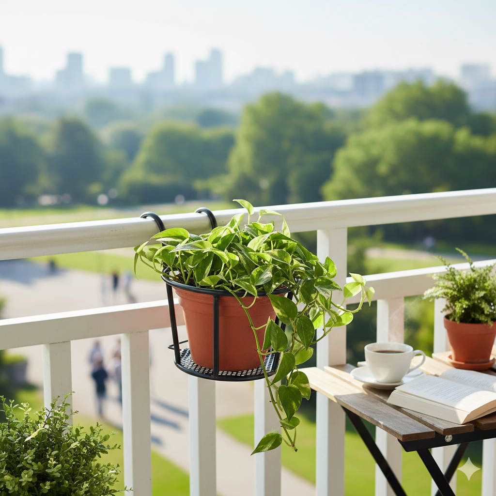 Balcony Railing Pot Holder Balcony Railing Pot Holder