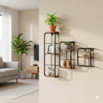 Wall Mounted Shelf Set