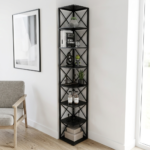 8 Tier Metal Corner Shelf