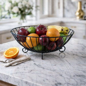 metal fruit basket