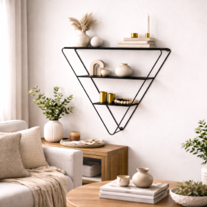 triangle wall shelf