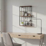 3-tier Industrial Wall Shelf
