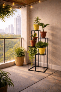 Premium Metal Plant Stand For Living Room