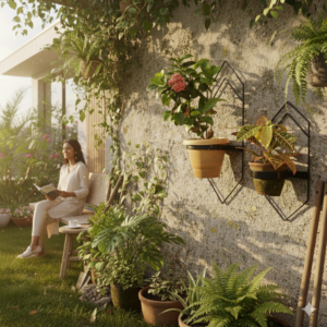 Wall Mounted Metal Plant Holder