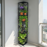 8 Tier Metal Corner Shelf