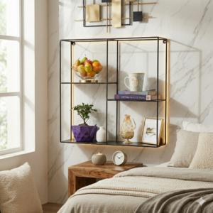 Metal Wall Shelf Organizer