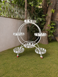 6-Tier Metal Planter Stand