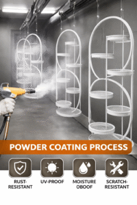 6-Tier Metal Planter Stand